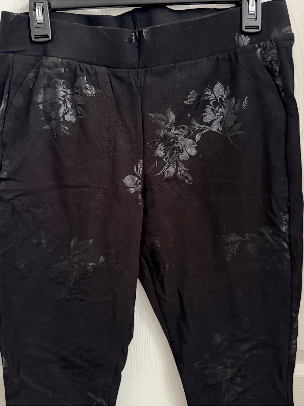 torrid Black Floral Print Leggings